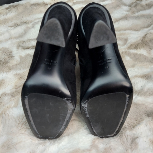 Giuseppe Zanotti Lace-up Ankle Boots, sz 7.5 - Picture 10 of 12